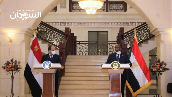 تفاصيل إتصال هاتفي بين البرهان والسيسي