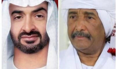محمد بن زايد يهاتف البرهان