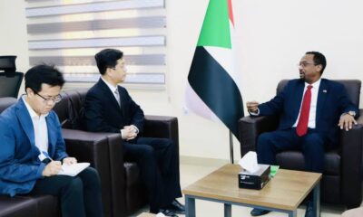 القائم بأعمال سفارة الصين يؤكد تعزيز التعاون مع السودان