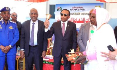 كامل إدريس يدشن انطلاق امتحانات الشهادة السودانية ببورتسودان
