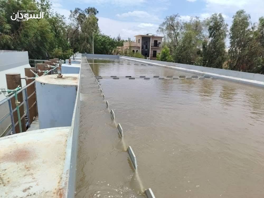 تشغيل محطة مياه الشجرة في الخرطوم بالكهرباء العامة