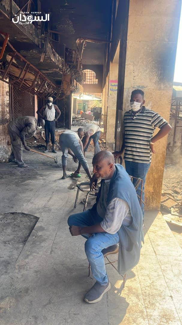 صاغة وتجار الذهب يطلقون حملة لإعمار مجمع الذهب المركزي بالخرطوم وخسائر بملايين الدولارات